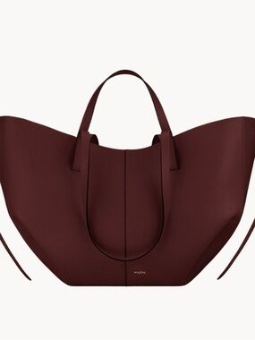Polène Burgundy Shoulder Bag